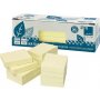 Muistilappu Info Notes eko 50x40mm keltainen 12x100kpl