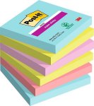 Muistilappu Post-it Super Sticky Cosmic 76x76mm 6x90 kpl