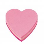 Sydänkuutio Post-it 2007h 3 pinkki väri