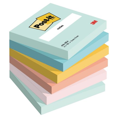 Muistilappu Post-it® 76 x 76 mm beach 1 kpl=6 nidettä