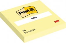 Muistilappu Post-it Canary Yellow 76x76mm 12x100kpl