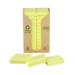 Muistilappu Post-it Canary Yellow Eko 38x51mm keltainen 24x100kpl