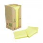 Muistilappu Post-it Canary Yellow Eko 76x76mm keltainen 16x100kpl