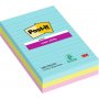 Muistilappu Post-it Cosmic 101x152mm viivat 3x90kpl