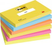 Muistilappu Post-it Energetic 76x127mm 6x100kpl