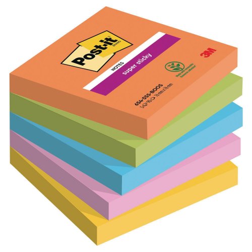 Muistilappu Post-it® super sticky boost 76 x 76 mm