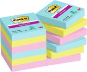 Muistilappu Post-it Super Sticky Cosmic 47,6x47,6mm 12x90kpl