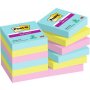 Muistilappu Post-it Super Sticky Cosmic 47,6x47,6mm 12x90kpl