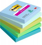 Muistilappu Post-it Super Sticky76x76mm Oasis 5x90kpl