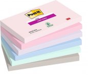Muistilappu Post-it Super Sticky Soulful 76x127mm 6x90 kpl