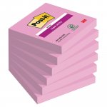 postit 654-6ss-pnk s/s 76x76mm trop