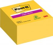 Muistilappu Post-it Super Sticky Ultra 76x76mm keltainen 350kpl