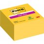 Muistilappu Post-it Super Sticky Ultra 76x76mm keltainen 350kpl