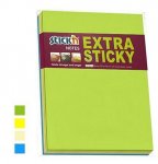 Muistilappu lajitelma 150x203mm 4 värin 4x45kpl