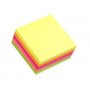 Muistilappukuutio 76x76mm NEON -sertifioitu paperi 400kpl