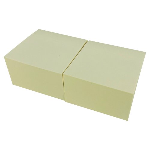 Muistilappukuutio Lyreco premium 75 x 75mm keltainen 1 kpl=2 nidettä 2kpl