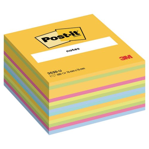 Kuutio 3m 2030-u post it 76x76mm ultra v