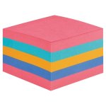 Muistilappukuutio Post-it® super sticky 76 x 76mm sateenkaari