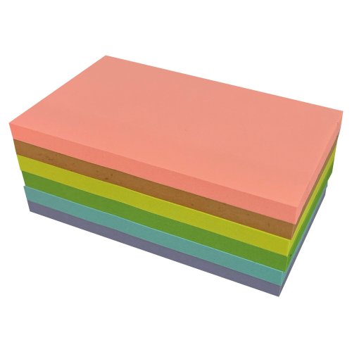 Muistilaput Lyreco premium 75 x 125 mm kevään värit 1 kpl=6 nidettä 6kpl