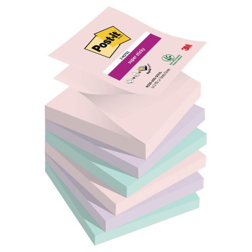 Muistilaput Z-notes Post-it® super sticky viestilappu soul 76 x 76mm