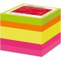 Muistilaput Z-notes viestilappu 76x76mm 6 neonväriä 6x100kpl