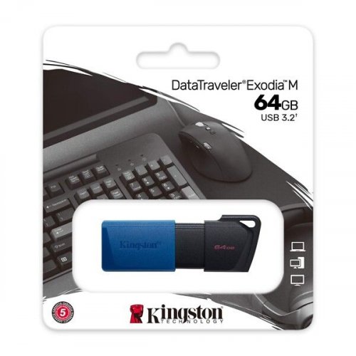 Muistitikku Kingston Datatraveler Exodia 64GB