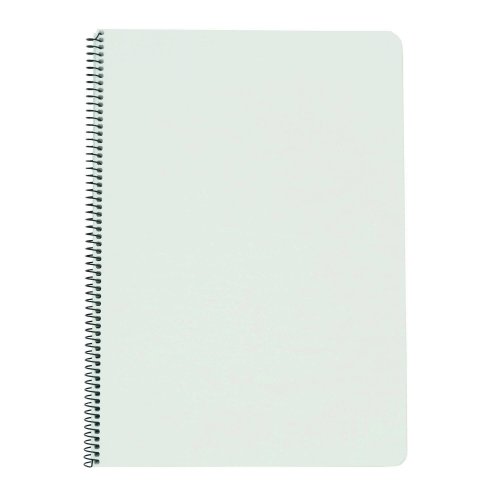 Muovikansivihko Paperipiste ruudutettu a4/80 7x7 mm valkoinen