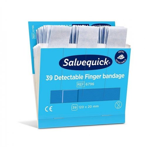 Muovilaastari Sininen pitkä kiinnitysteippi 6x39kpl