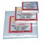 Muovipussi 3-4 kg kirkas 250x400x0,05 mm, 100kpl