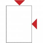 Muovitasku a3 120mi pp appelsiini 50kpl