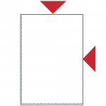 Muovitasku a4 250mi pvc kirkas 50kpl