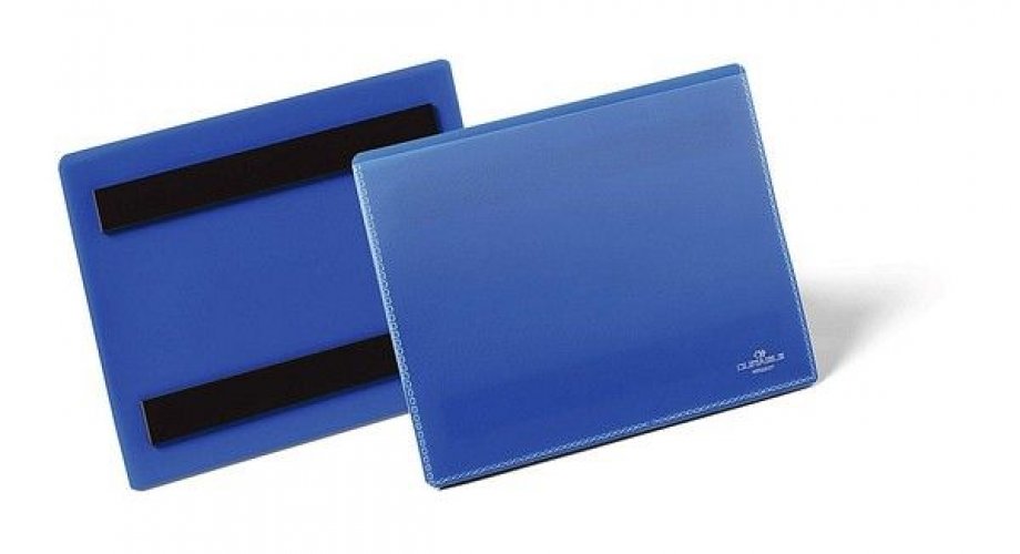 Muovitasku A5L magneettinen tummansininen