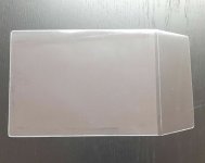 Muovitasku rekisteriotteelle PVC/140mic 100kpl