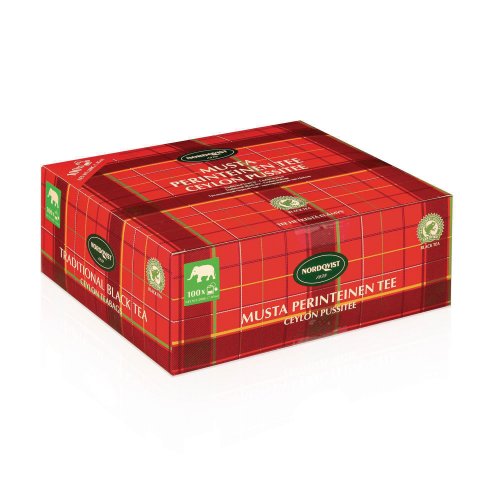 Musta Tee nordqvist ceylon 100kpl
