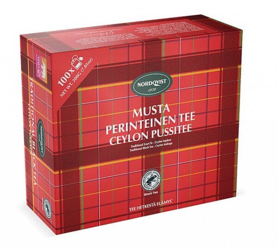 Musta Tee Nordqvist Ceylon 100pss
