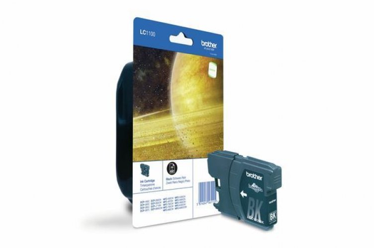 Mustekasetti Brother LC1100BK musta värikasetti