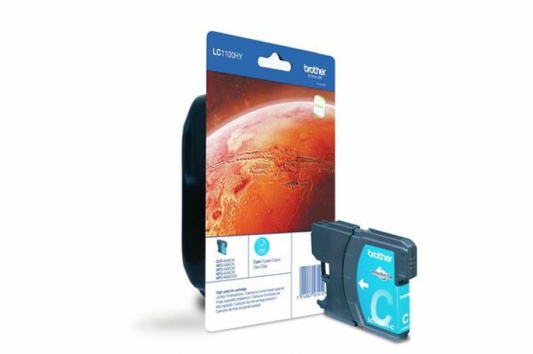 Mustekasetti Brother LC1100HYC cyan värikasetti