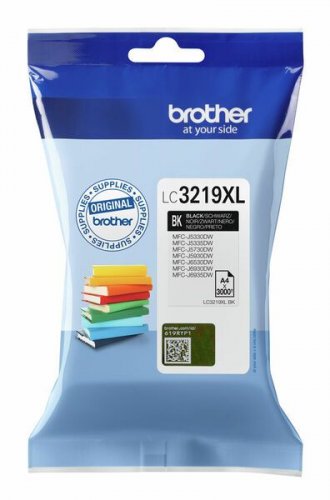 Mustekasetti Brother LC3219XLBK musta värikasetti