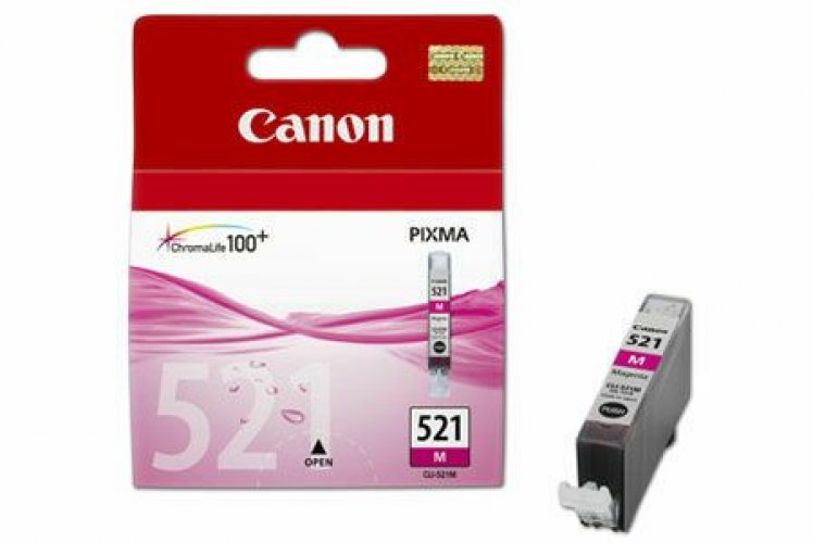 Mustekasetti Canon CLI-521 M 2935b001 magenta värikasetti