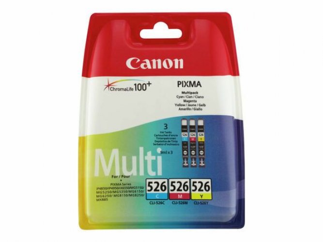 Mustekasetti Canon CLI 526 4541B009 3-väri värikasetti