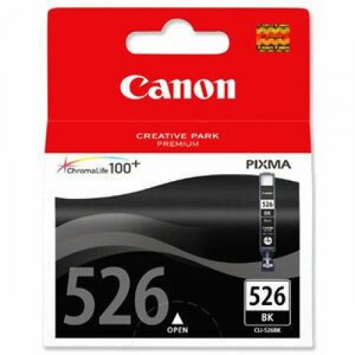 Mustekasetti Canon CLI-526 BK 4540b001 musta värikasetti