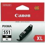 Mustekasetti Canon CLI-551-BK XL 6443b001 valokuvamusta värikasetti