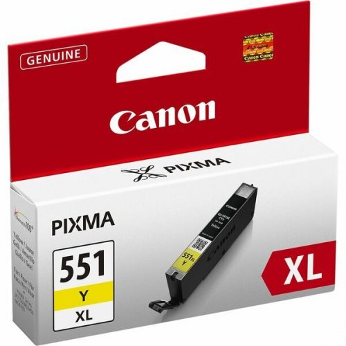 Mustekasetti Canon CLI-551 YXL 6446b001 keltainen värikasetti
