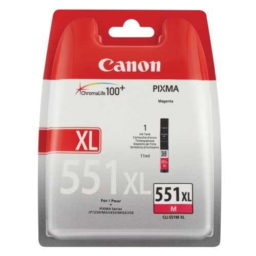 Canon CLI-551M XL mustes.pat magenta