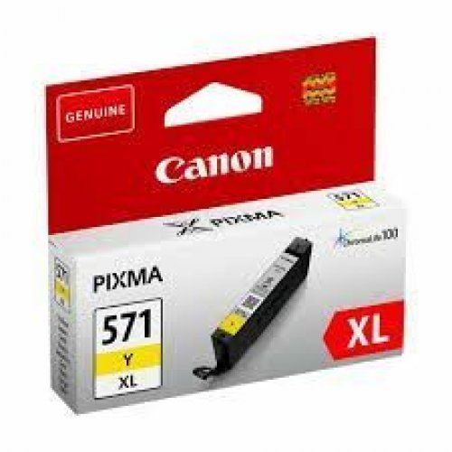 Mustekasetti Canon CLI-571 YXL 0334c001 keltainen värikasetti
