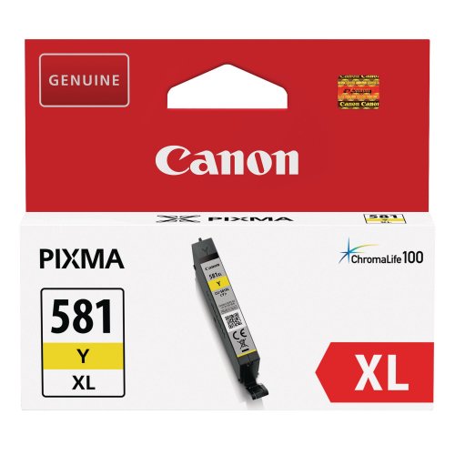 Canon CLI-581Y XL mustes.pat. keltainen, hinta 19,51€