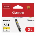 Canon CLI-581Y XL mustes.pat. keltainen