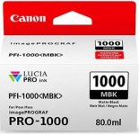 Mustekasetti Canon PFI-1000 MBK 0545c001 mattamusta värikasetti