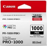 Mustekasetti Canon PFI-1000 PBK 0546c001 vaalea musta värikasetti
