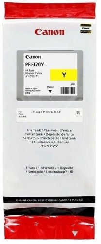 Mustekasetti Canon PFI-320 Y 2893c001aa keltainen värikasetti